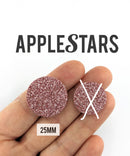 Rond AppleStars Or rose 25 mm