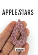 Goutte ajourée AppleStars Or rose