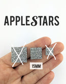 Carré AppleStars Argent 15 mm