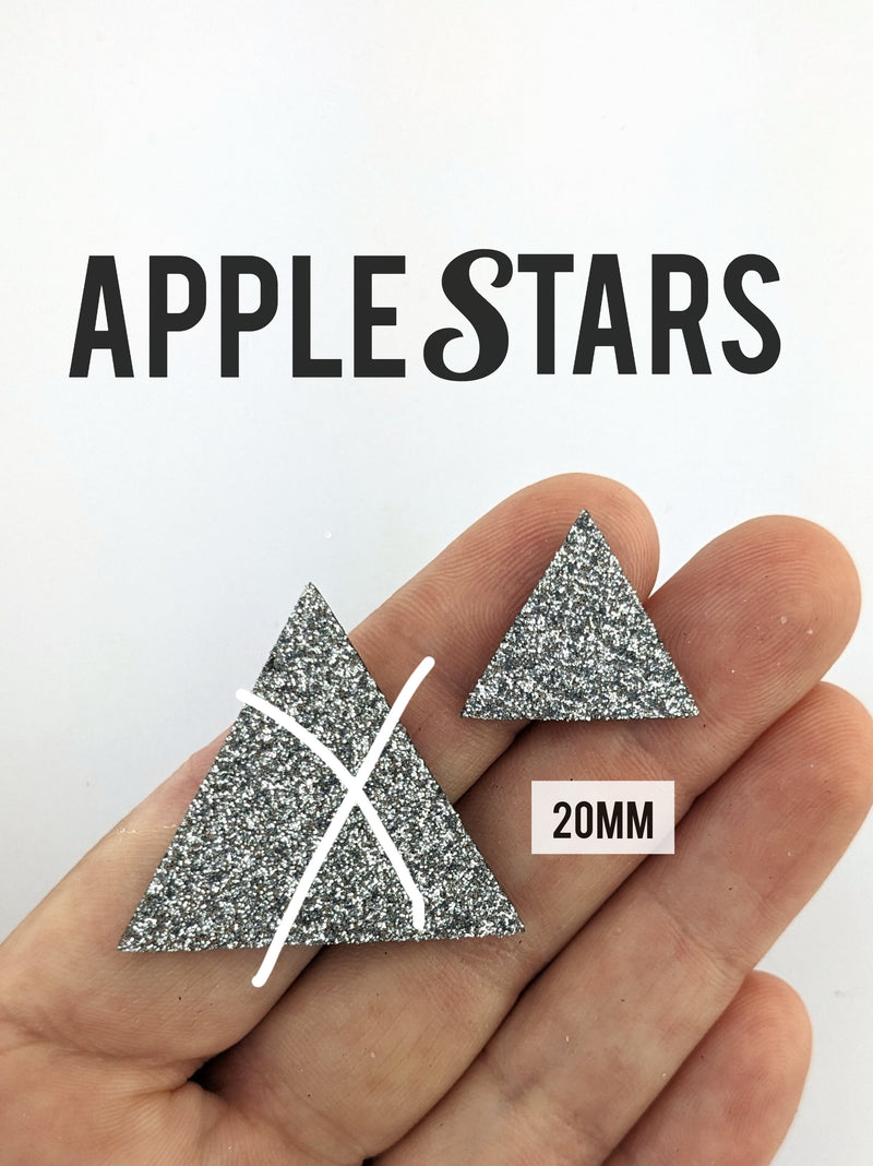 Triangle AppleStars Argent 20mm