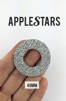 Rond ajouré AppleStars Argent