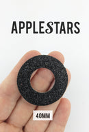 Rond ajouré AppleStars Noir