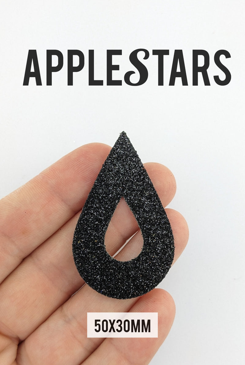 Goutte ajourée AppleStars Noir