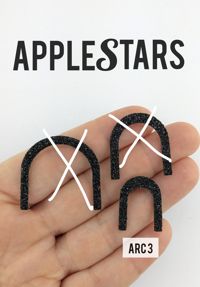 Arc 3 AppleStars Noir de l'Arc en ciel