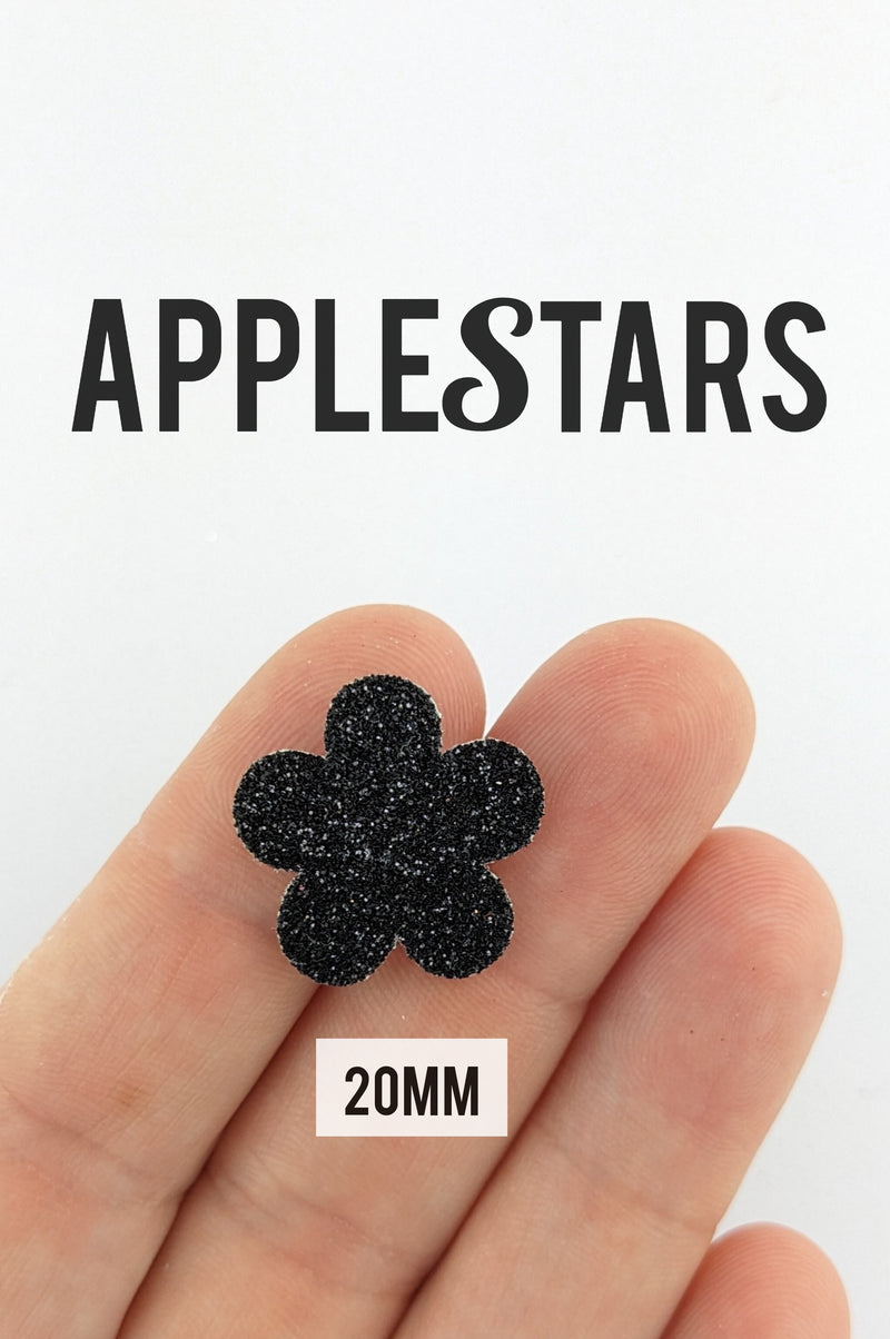 Fleur AppleStars Noir 20mm