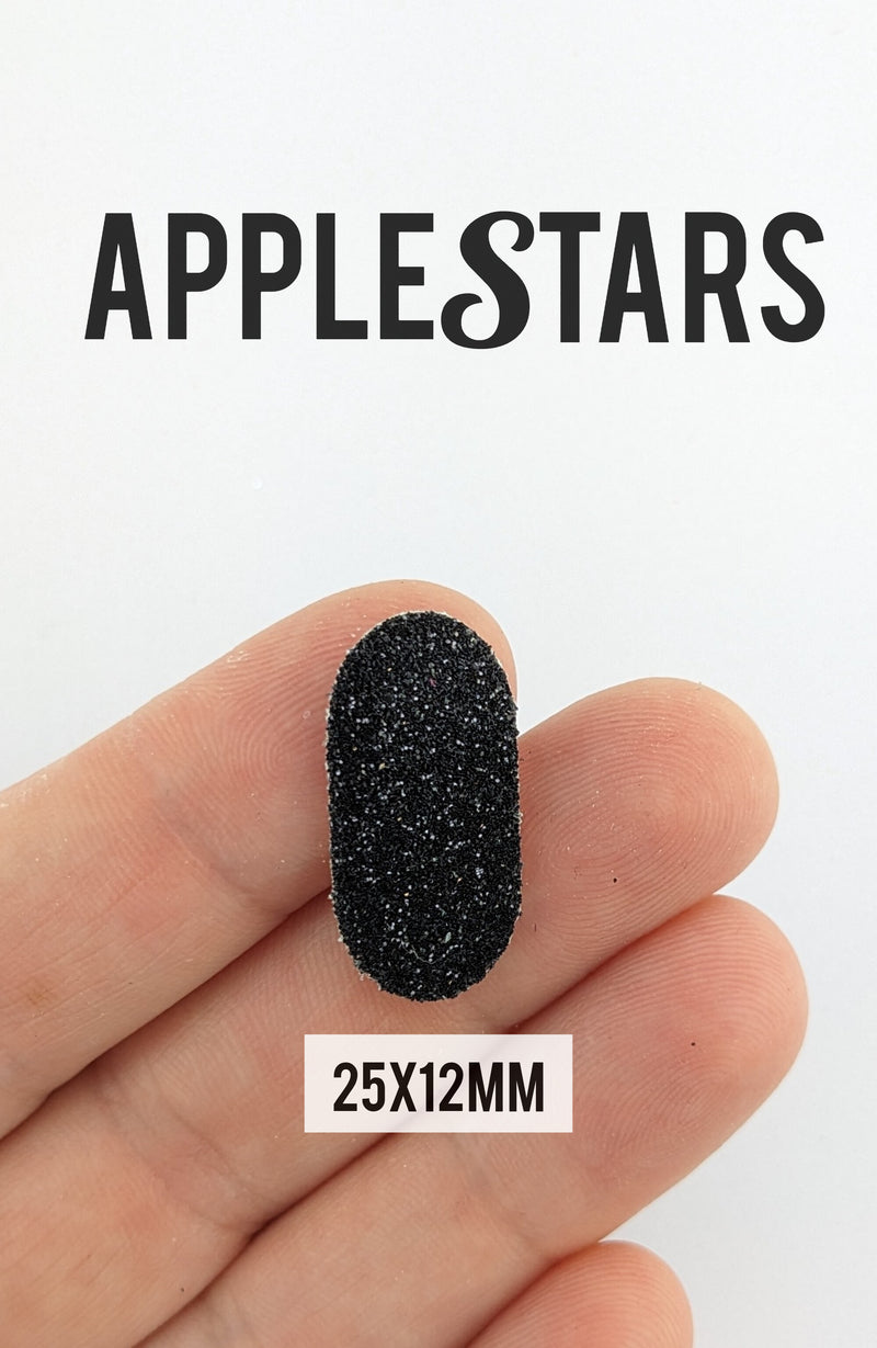Rectangle arrondi AppleStars Noir