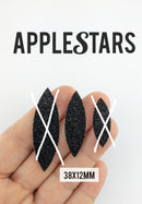 Navette AppleStars Noir 38 x 12 mm
