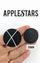 Rond AppleStars Noir 30 mm