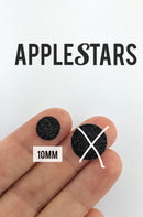Rond AppleStars Noir 10 mm