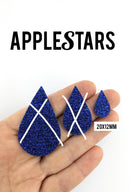 Goutte AppleStars Bleu 20 x 12 mm