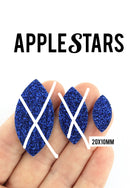 Feuille AppleStars Bleu 20 x 10 mm