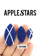 Feuille AppleStars Bleu 30 x 15 mm