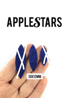 Navette AppleStars Bleu 38 x 12 mm