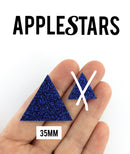 Triangle AppleStars Bleu 35 mm