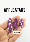Navette AppleStars Violet 38 x 12 mm