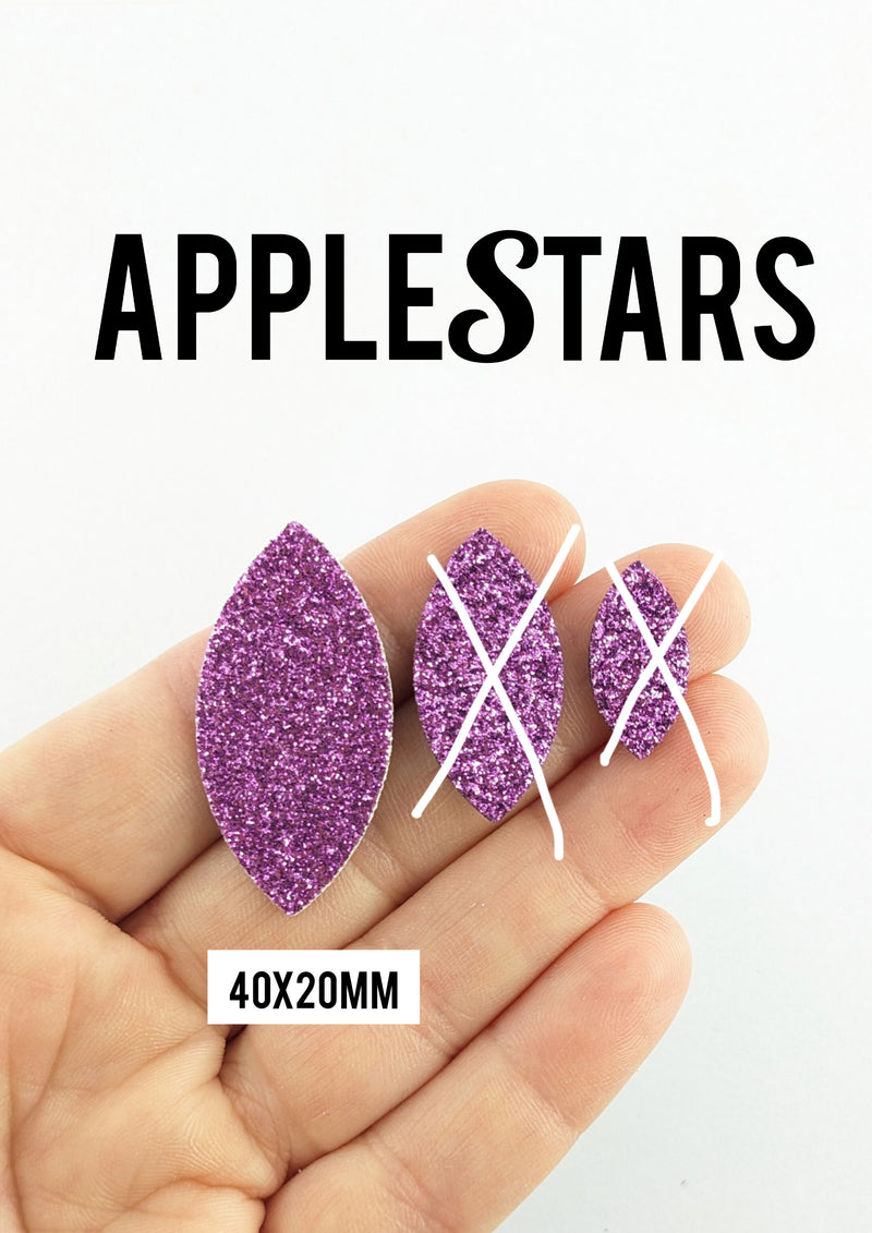 Feuille 40x20mm AppleStars Violet