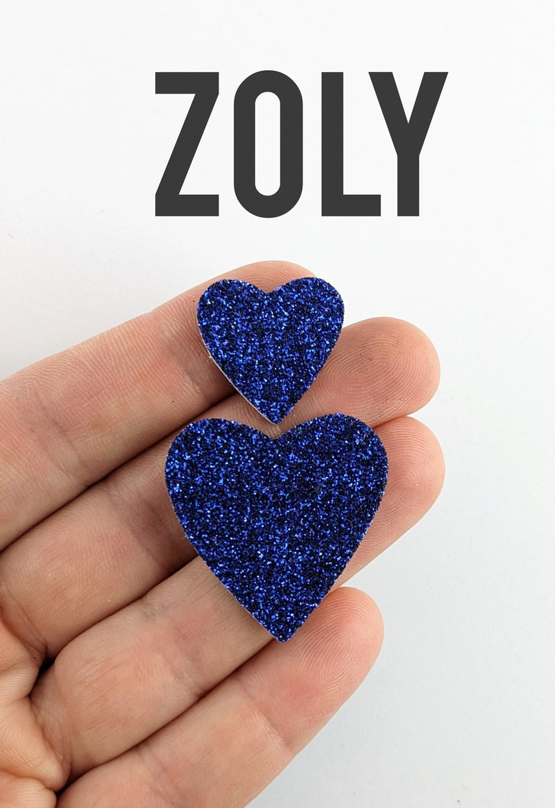 Nouveau Coeur AppleStars Bleu 30x31mm