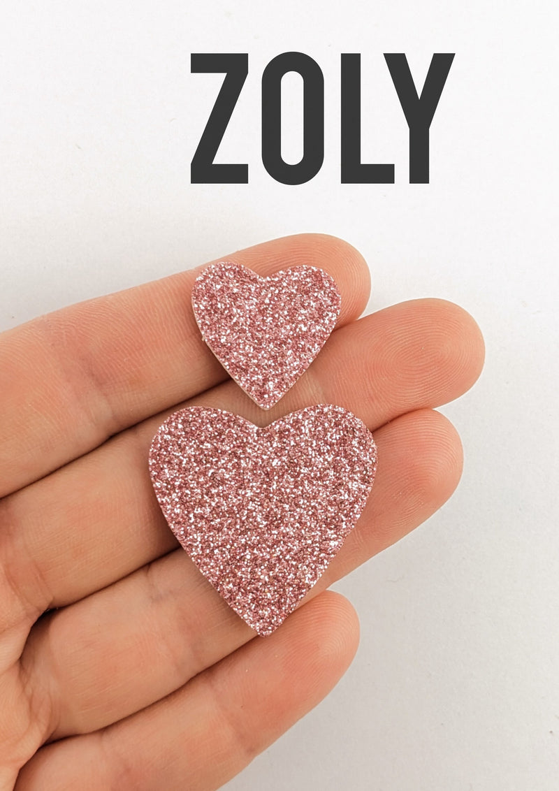 Nouveau Coeur AppleStars Or rose 30x31mm
