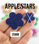 Fleur AppleStars Bleu 35 mm