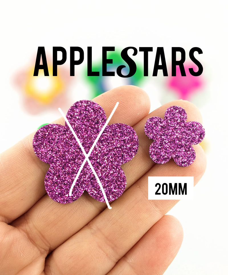 Fleur AppleStars Violet 20mm
