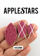Feuille AppleStars Rose 40 x 20 mm
