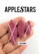 Navette AppleStars Rose 38 x 12 mm