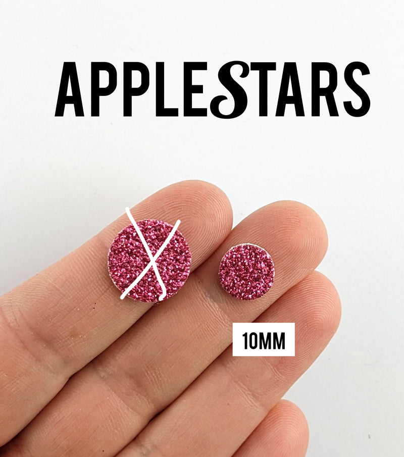 Rond AppleStars Rose 10mm