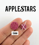 Rond AppleStars Rose 15 mm