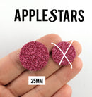 Rond AppleStars Rose 25 mm
