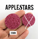 Rond AppleStars Rose 35 mm