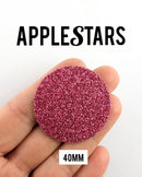 Rond AppleStars Rose 40 mm