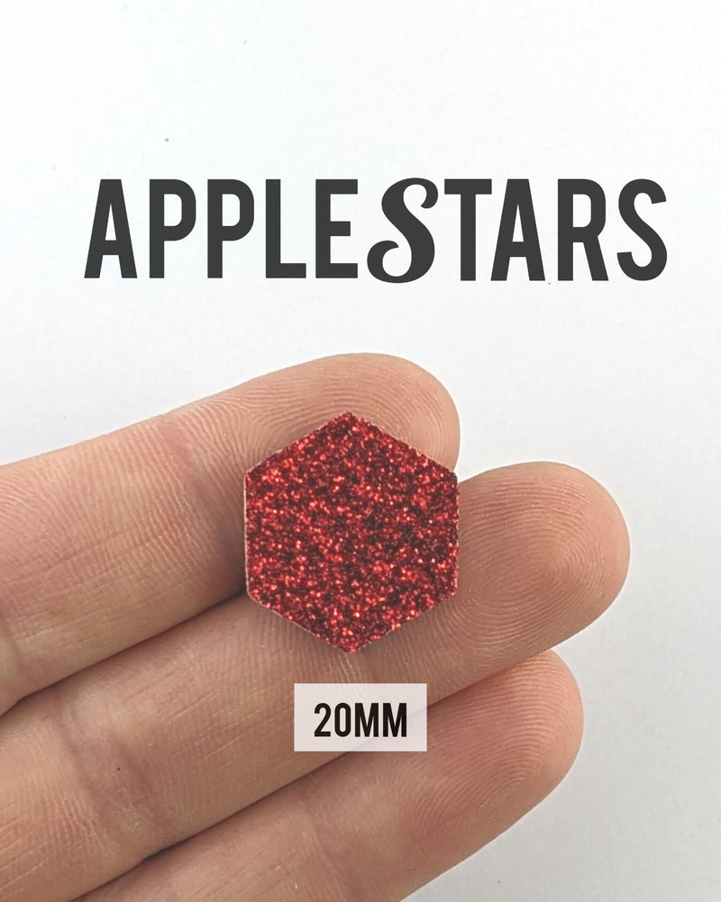 Hexagone AppleStars Rouge