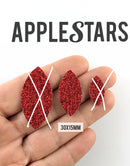 Feuille AppleStars Rouge 30 x 15 mm