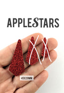 Pampille AppleStars Rouge 45 x 20 mm
