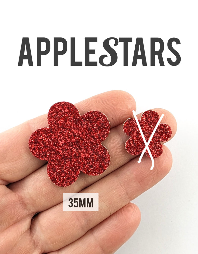 Fleur AppleStars Rouge 35mm
