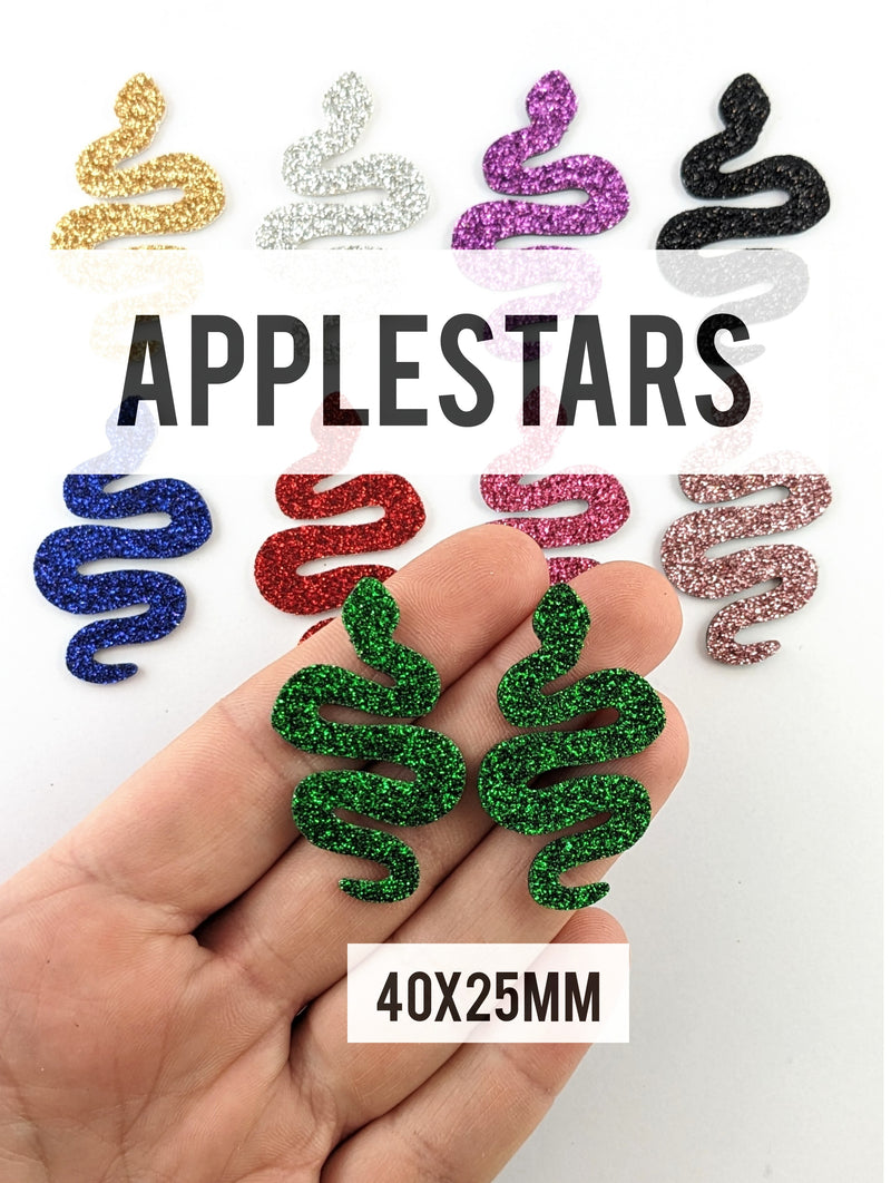 Serpents duo AppleStars Vert 40 x 25 mm