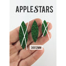 Navette AppleStars Vert 38 x 12 mm