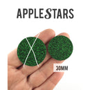 Rond AppleStars Vert 30 mm