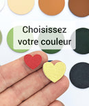 Coeur AppleStars Violet 15 x 13 mm