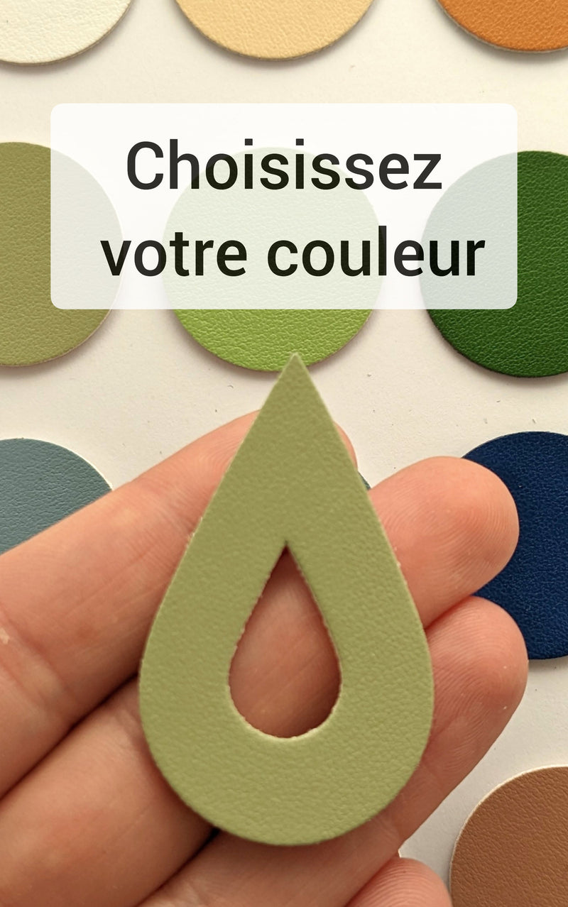 Goutte ajourée AppleStars Argent