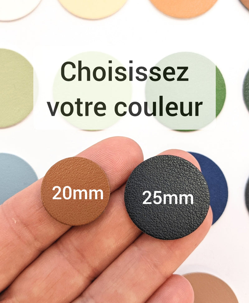 Rond AppleStars Or rose 20mm