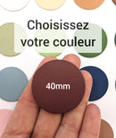 Rond AppleStars Or 40 mm