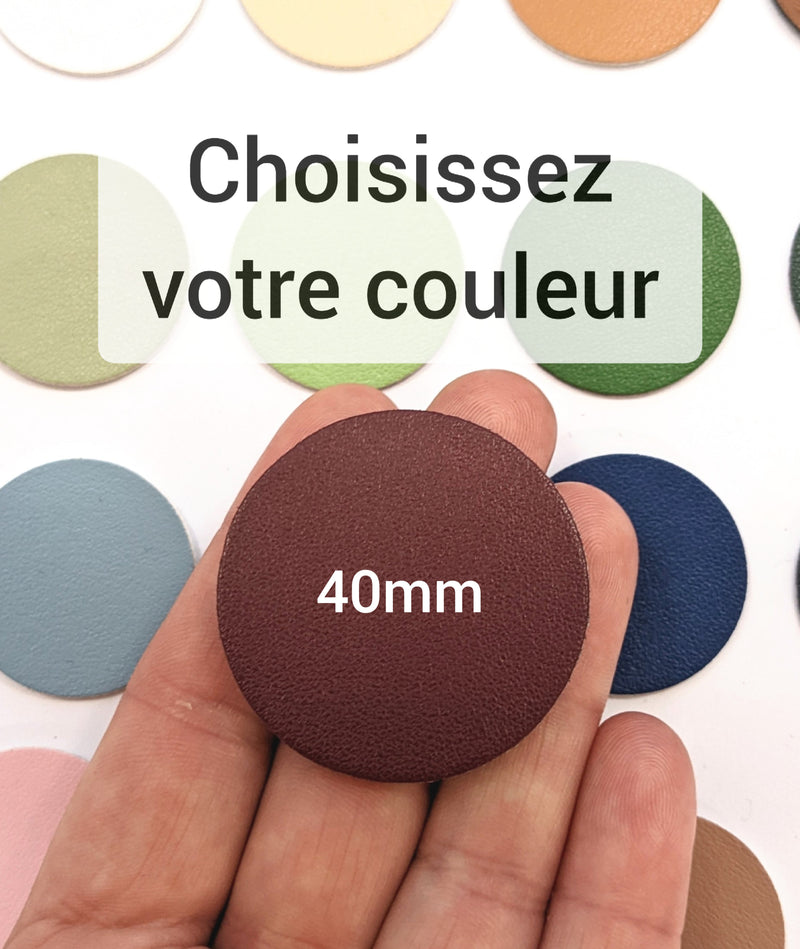 Rond AppleStars Rose 40mm