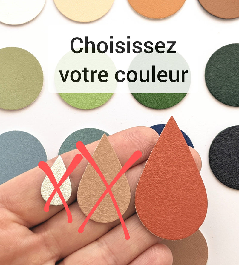 Goutte AppleStars Rose 50x30mm