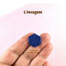 AppleStars bleu : l'hexagone
