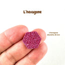 AppleStars Rose : l'hexagone