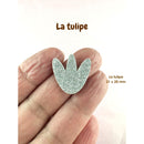 AppleStars argent : la tulipe