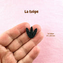 AppleStars Noir : la tulipe