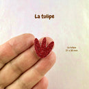 AppleStars Rouge : la tulipe