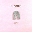 AppleStars argent : le rainbow